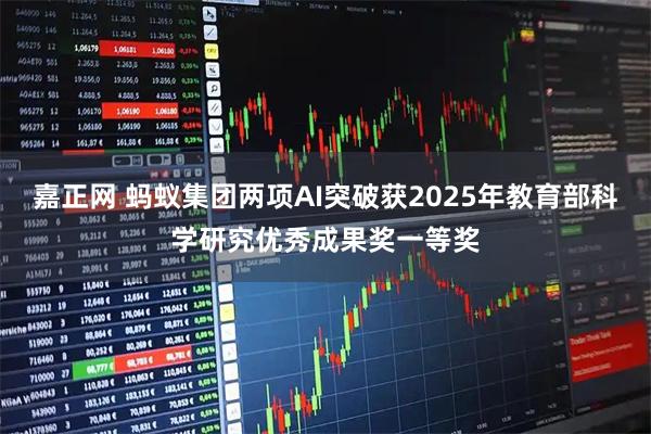 嘉正网 蚂蚁集团两项AI突破获2025年教育部科学研究优秀成果奖一等奖